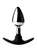 Master Series Dark Invader Metal And Silicone Anal Plug -...